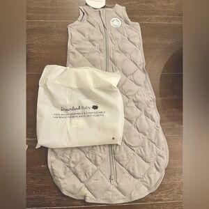 2 Dreamland Baby Sleep Sacks- BRAND NEW! Size 6-12m grey and blue